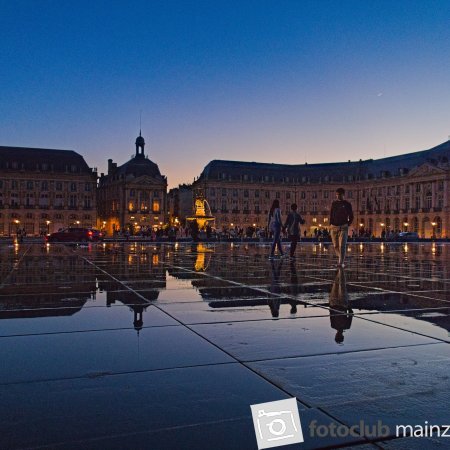 Bordeaux am Abend